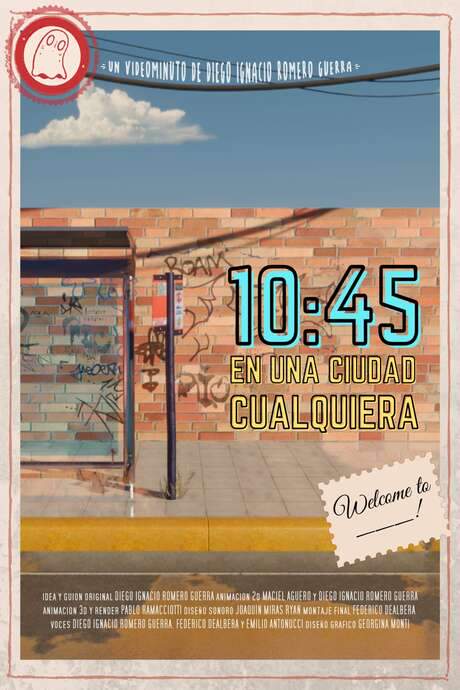 In an animated cityscape, a series of interconnected vignettes unfold simultaneously at a bus stop. These everyday moments—ranging from reflections and budding romances to encounters with loss—weave together to create a portrait of life in a city that could be any city, revealing the beauty and complexity of human experience.